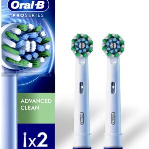 Oral-B Refil para Escova de Dente Elétrica Pro Series Advanced Clean, 2 Unidades - Imagem 1