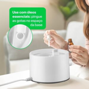 Umidificador Ultrassônico Easy Air 1.8L Branco Multi Saúde - HC290 - Imagem 6