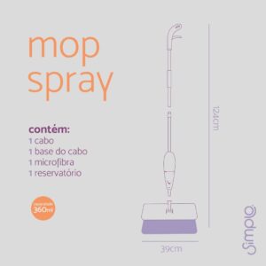 Mop Spray Simplo | com Gatilho e Dispenser - Imagem 3