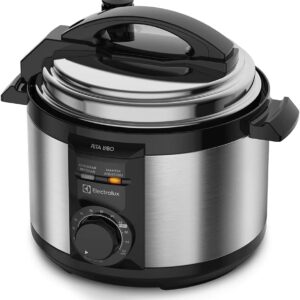 Electrolux Panela pressão elétrica capacidade 3L silenciosa segura 9 travas segurança timer feijão manter aquecido alça antitermica PCE15 inox 220v por Rita Lobo - Imagem 6