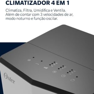 Climatizador de Ar 5,3L Oster Portátil 4 em 1-220V - Imagem 5