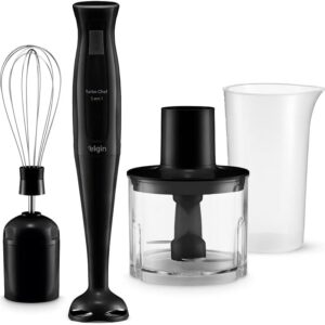 Mixer Vertical Turbo Chef Elgin 3 em 1 200W Preto 220v - Imagem 1