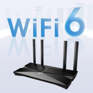 Roteador TP-Link Archer AX53 WiFi 6 Gigabit Dual Band AX3000 porta Gigabit 4x antenas Easy & Mesh One Mesh - Imagem 4