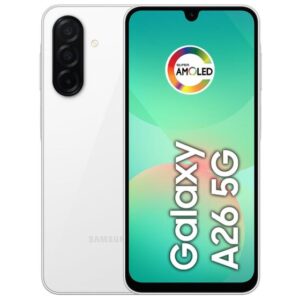Smartphone Samsung Galaxy A26 256GB 5G 8GB RAM Branco 6.7" Câm. 50MP + 8MP + 2MP + Selfie 13MP - Imagem 1