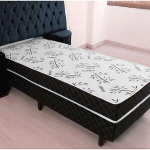 Cama Box Conjugada Solteiro V-Joy de Espuma 50X88X188 - Benfica - Imagem 2