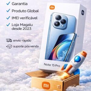 Smartphone Xiaomi Redmi Note 15 4G 256GB 8GB mais 8GB Lançamento 2026 Câmera 108MP 20MP AMOLED 120Hz FHD plus Celular com Design Premium Água e Poeira - Imagem 3