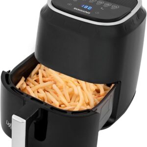 SUGGAR FRITADEIRA LIGHT FRY TOUCH CONTROL 4 LITROS PRETA 110V FT0041PT - Imagem 7