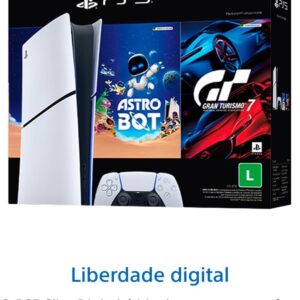 PlayStation®5 Slim Digital 825GB | Pacote ASTRO BOT e Gran Turismo 7 - Imagem 2