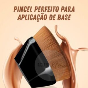 Kit Esponjas e Pincel para Maquiagem Profissional com Estojo – 1 Pincel Hexagonal, 1 Esponja Cogumelo, 2 Esponjas Gota 3D – Aplicação de Base, Corretivo, Contorno, Pó, Blush e Iluminador - Imagem 7