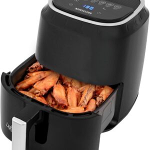 SUGGAR FRITADEIRA LIGHT FRY TOUCH CONTROL 4 LITROS PRETA 110V FT0041PT - Imagem 8