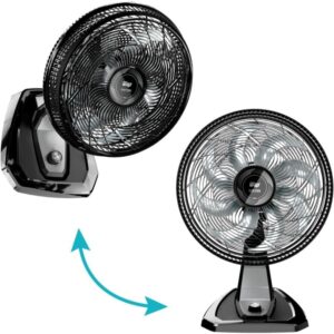 Ventilador WAP Mesa e Parede, 50cm, 127V | 2 EM 1, FLOW TURBO ECO, 8 PÁS, 180W - Imagem 2