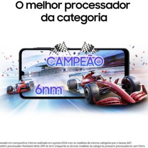 Celular Samsung Galaxy A07 128GB, 4GB, Câm. 50MP, Tela 6.7"- Violeta - Imagem 2