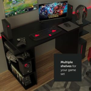 Mesa Gamer Madesa 9409 - Preto - Imagem 5