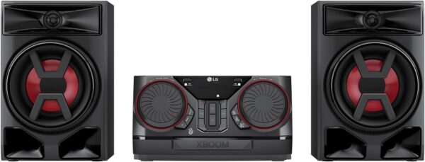 Mini System LG Xboom CK43N com Bluetooth 220W Bivolt Preto CK43N-FB.ABRALLK