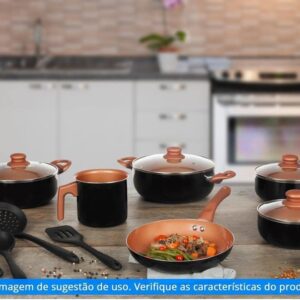 Conjunto Panelas, 10 Peças, Vegas, Casambiente - Imagem 2