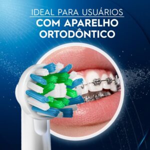 Oral-B Refil para Escova de Dente Elétrica Pro Series Advanced Clean, 2 Unidades - Imagem 4