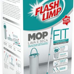 Mop Lava e Seca Flash Limp | MOP6088 FIT, Verde - Imagem 3