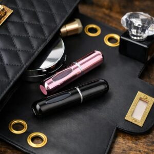 Kit 3 Porta Perfume Recarregável 5ml – Frascos Spray Portáteis, Compactos à Prova de Vazamento Ideal para Viagem, Bolsa e Uso Diário – Cores Sortidas Premium - Imagem 6