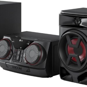 Mini System LG Xboom CK43N com Bluetooth 220W Bivolt Preto CK43N-FB.ABRALLK - Imagem 2
