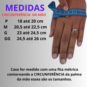 Luva Academia Esporte Treino Musculação Exercícios Neoprene Ajustável Unissex P-GG - Imagem 3
