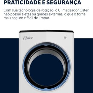 Climatizador de Ar 5,3L Oster Portátil 4 em 1-220V - Imagem 6
