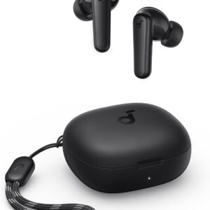 soundcore P20i da Anker, Fone de Ouvido Bluetooth 5.3, Graves Potentes, Drivers de 10mm, 30H de Reprodução, Resistência à Água, 2 Mics IA, Personalização de Som via App, Fone sem fio tws, Preto - Imagem 1