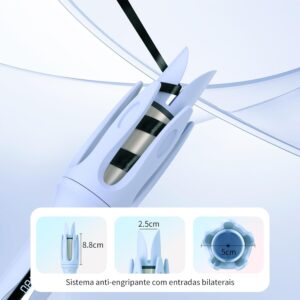 Modelador de Cachos Automático com LCD, 3 Temperaturas Ajustáveis 160°C 180°C 200°C, Revestimento Cerâmico com Óleo, Rotação Esquerda e Direita, Aquecimento Rápido, Cabo Giratório, para Cabelos Curtos Médios e Longos - Imagem 7