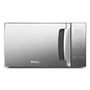 Microondas Philco PMO30EP 28 Litros Preto Com Porta Espelhada 1400w - Imagem 2