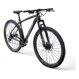 Bicicleta Aro 29 Ksw Xlt 21v Shimano E Freios A Disco Preta Preto E Prata 17 - Imagem 1