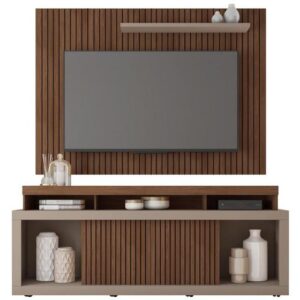 Rack para TV até 70” com Painel 1 Porta Caemmun Aego - Imagem 1