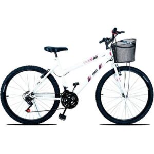 Bicicleta Feminina Forss Anny Aro 26 C/cestinha 18 Marchas - Imagem 1