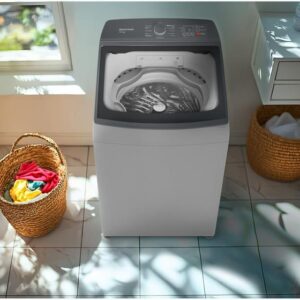 Lavadora de Roupas Brastemp 18kg Cesto Inox 12 Programas de Lavagem Branca BWF18AB - Imagem 4