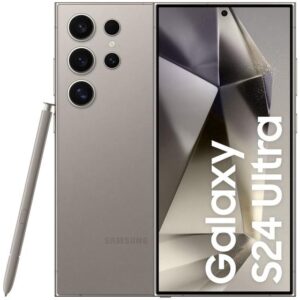Smartphone Samsung Galaxy S24 Ultra 6,8" Galaxy AI 512GB Titânio Cinza 5G 12GB RAM Câm. Quádrupla 200MP + Selfie 12MP Bateria 5000mAh Dual Chip - Imagem 1