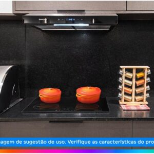 Fogão de Mesa Cooktop de Indução 4 Zonas de Aquecimento Suggar - Imagem 4