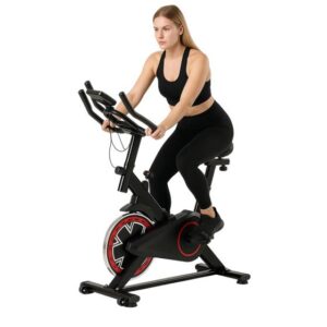 Bike Ergometrica Spinning Bicicleta Ergometrica Profissional 6kg inercia 120kg Profissional Apartamento Silenciosa - BS Fitness - Imagem 1