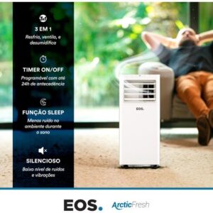 Ar-condicionado Portátil 10.000 BTUs EOS Frio Ultra Slim EAP10F - Imagem 4