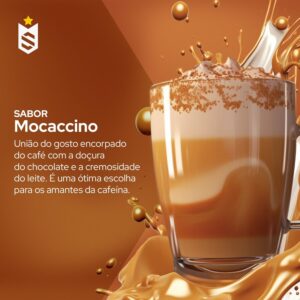 Whey Protein Concentrado 1Kg - Mocaccino - 100% Puro Importado - Soldiers Nutrition - Imagem 2