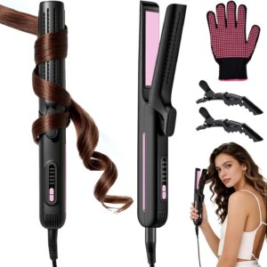 Chapinha Profissional, com Configuração de Ar Frio e Placas Flutuantes 3D | 15 Aquecimento Rápido, Desligamento Automático, 5 Temperaturas, Para Todos Tipos de Cabelo - Imagem 1