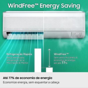 Samsung Ar-condicionado Inverter WindFree AI Black 12000 BTU QF 220V - Imagem 2