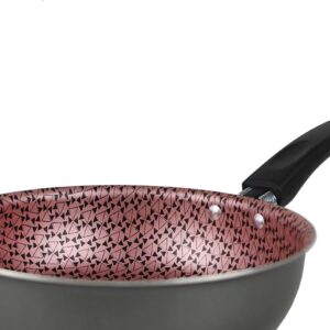 Conjunto Panelas Dona Chefa 8 Peças | Elegan Prime, Grafite com Rosa - Imagem 2