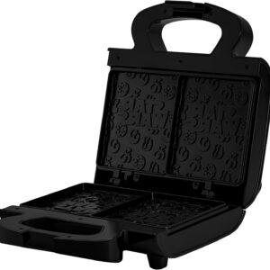 Sanduicheira Elétrica Mallory Star Wars Empire Plates – Superfície Antiaderente, Luzes LED, Alça com Toque Frio, Trava de Segurança - 127V - Imagem 4
