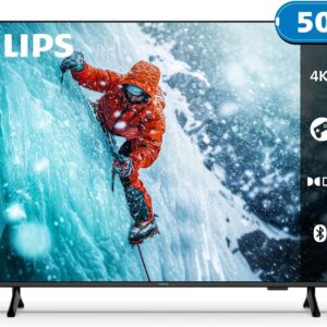 PHILIPS Smart TV, 50" 4K, 50PUG7300, Comando de Voz, Bluetooth, HDR, Dolby Atmos, HDMI, USB, Wi-Fi - Imagem 2