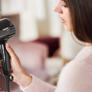 Secador de Cabelo Compacto Essential Travel Philips BHC010/81 Tecnologia ThermoProtect 220V - Imagem 4