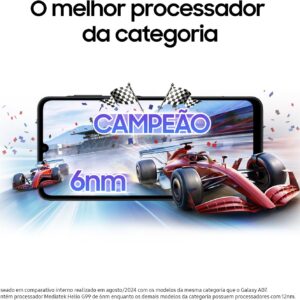 Celular Samsung Galaxy A07 256GB, 8GB, Câm. 50MP, Tela 6.7"- Preto - Imagem 3