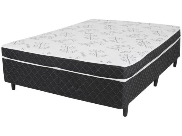 Cama Box Conjugada Casal V-Joy de Espuma 50X138X188 Benfica