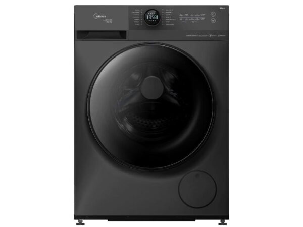 Lava e Seca Midea 13kg HealthGuard Smart Inverter Água Fria e Quente Titanium