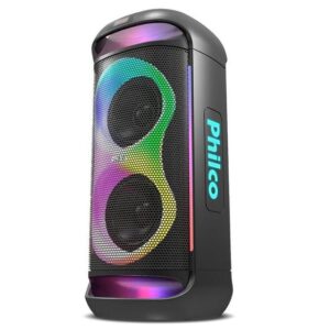 Caixa De Som Acústica Amplificada Philco Pcx6702 Led Bluetooth 800w Preto - Imagem 4