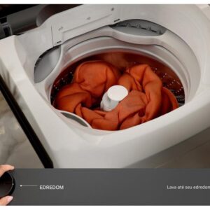 Lavadora de Roupas Brastemp 18kg Cesto Inox 12 Programas de Lavagem Branca BWF18AB - Imagem 2