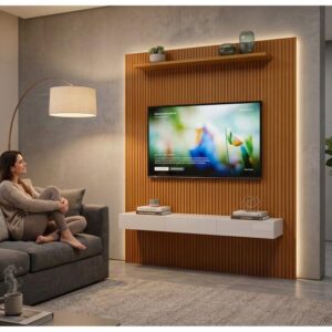 Painel para TV até 75” EDN Móveis Turi - Imagem 2