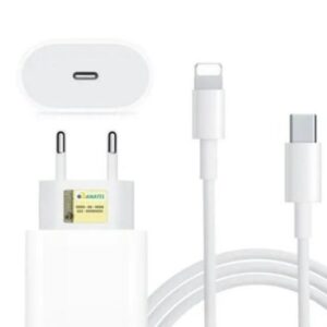 Carregador Turbo 30w Compatível com iPhone 11 12 13 14 Pro e Pro Max Cabo UsbC Lightning Bivolt Completo Fonte e Cabo - Agold - Imagem 2